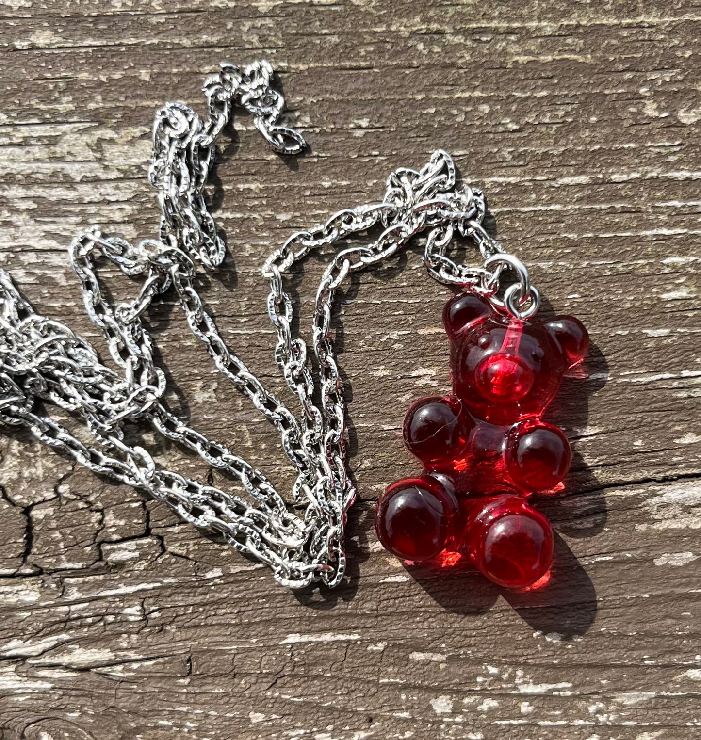 Gummy Bear Chained Necklace