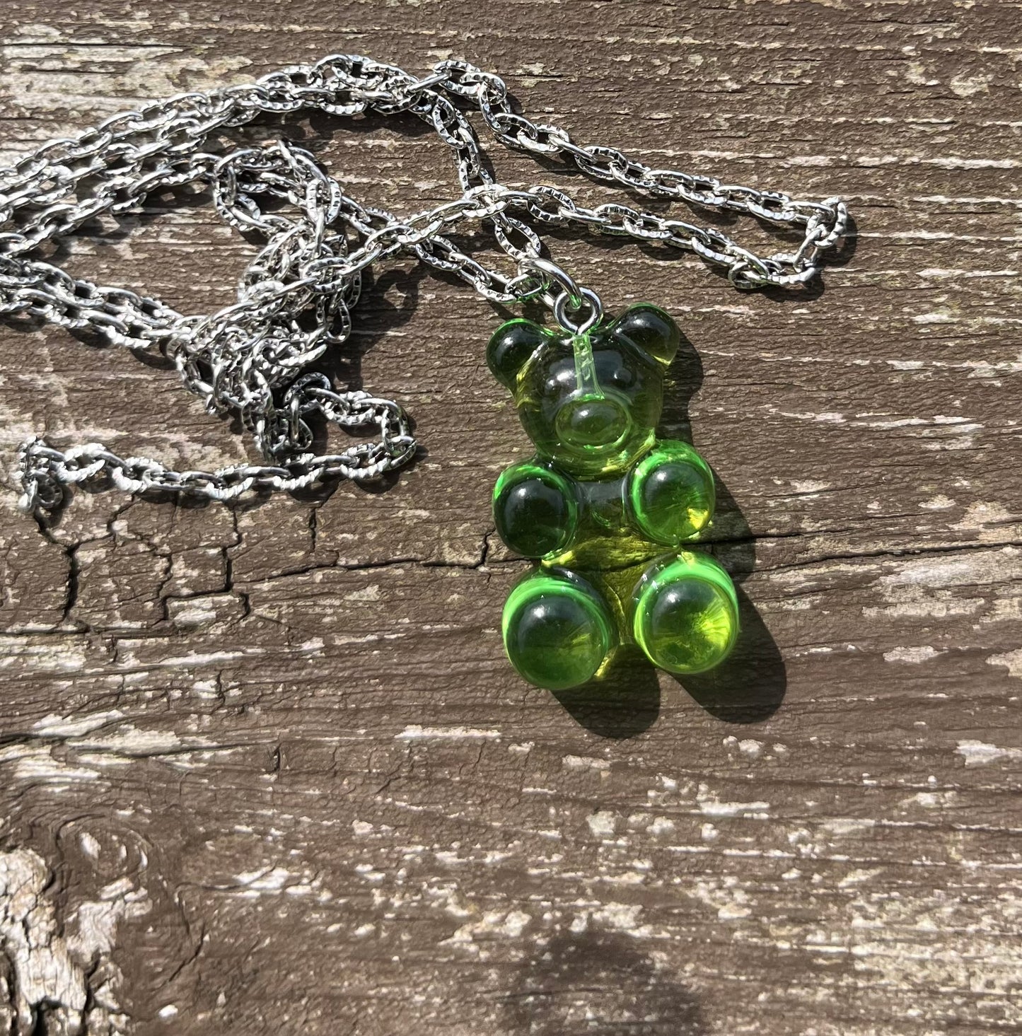 Gummy Bear Chained Necklace