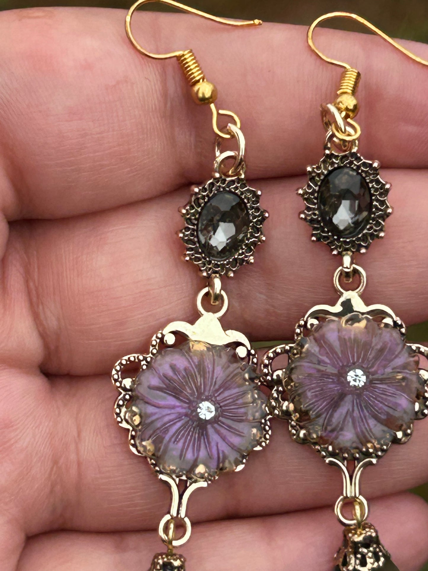 “Clematis” Earrings