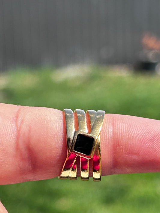 Boxed Void Gold Ring