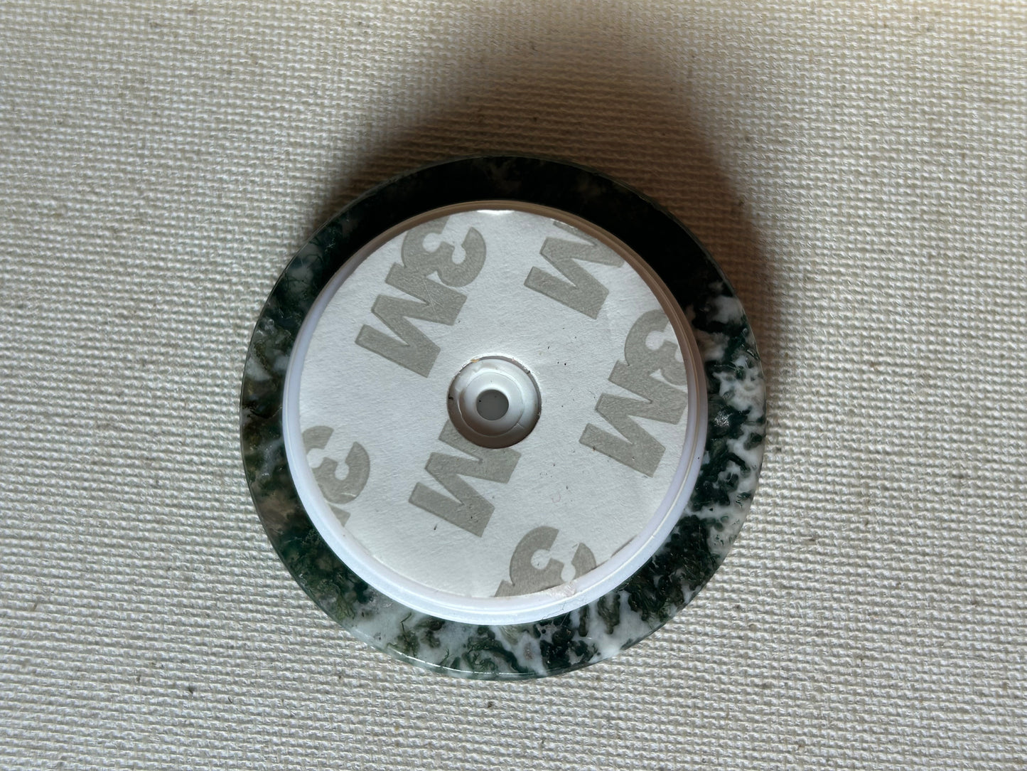 Green Moss Agate Pop Socket