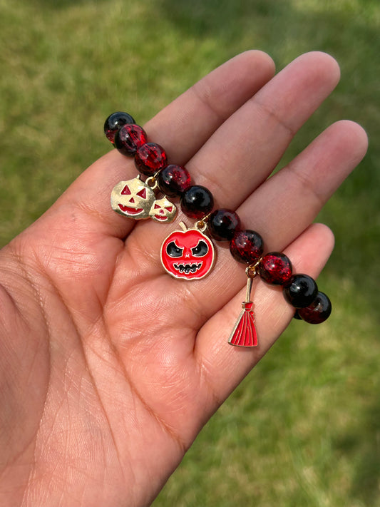 Spooky Bracelet Style Red Punkins’