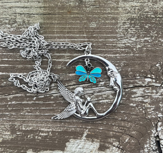 “The Moon & I “ Necklace