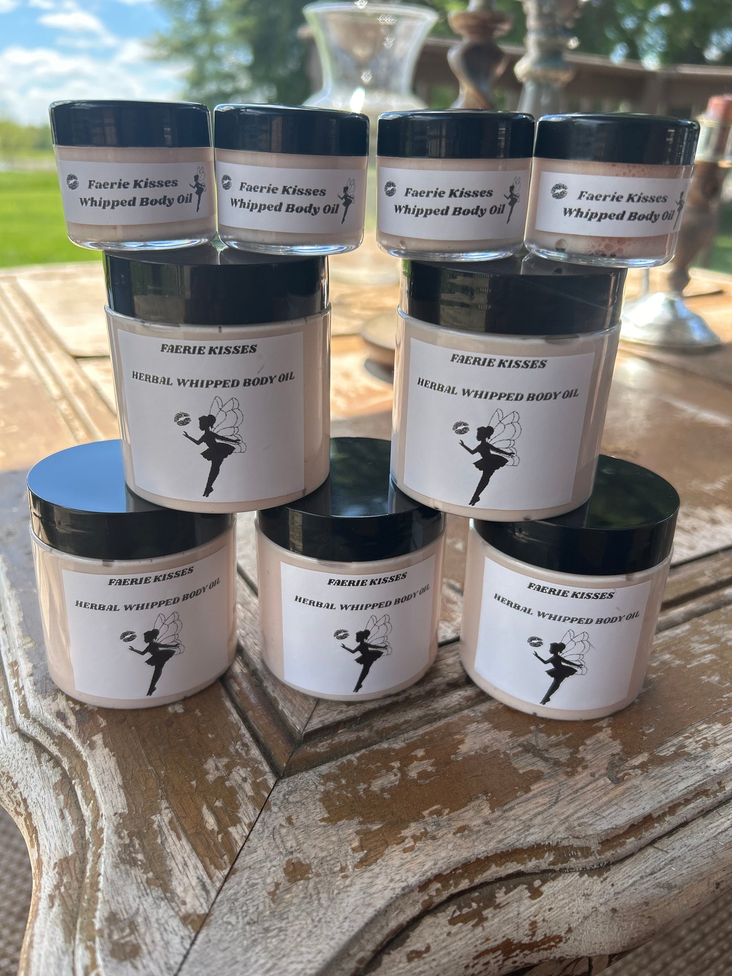 Faerie Kisses Herbal Infused Whipped Body Oil