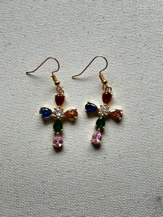 Arcane Cross Earrings